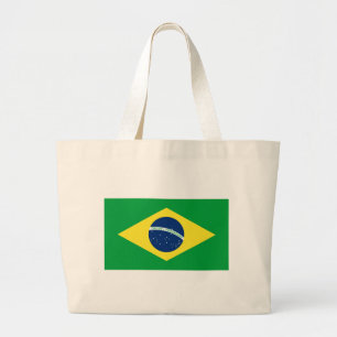 ブラジル国旗 ラージトートバッグ