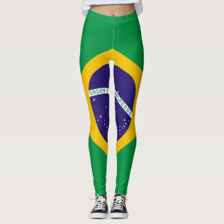 ブラジル国旗 レギンス