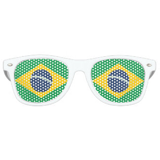 ブラジル国旗 レトロサングラス