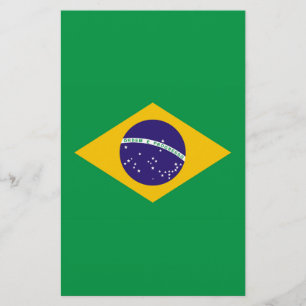 ブラジル国旗 便箋