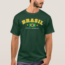 ブラジル国旗 南米 Tシャツ