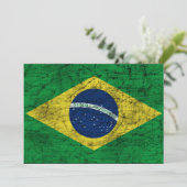 ブラジル国旗 招待状 (スタンド正面)