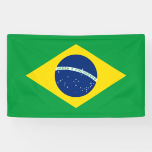 ブラジル国旗 横断幕