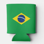 ブラジル国旗 缶クーラー (裏面)