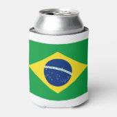 ブラジル国旗 缶クーラー (缶正面)