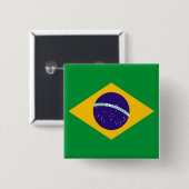 ブラジル国旗 缶バッジ (正面&裏面)