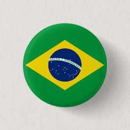 ブラジル国旗 缶バッジ