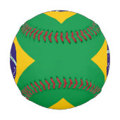 ブラジル国旗 野球ボール (裏面)
