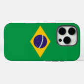 ブラジル国旗 Case-Mate Apple iPhone 16 Pro カバー (裏面 (横))