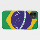 ブラジル国旗 Case-Mate iPhoneケース (裏面(横))