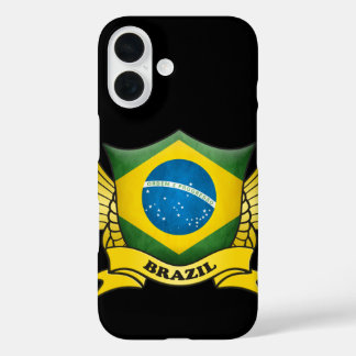 ブラジル国旗 iPhone 16ケース