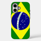 ブラジル国旗 Case-Mate iPhoneケース (裏面)