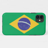 ブラジル国旗 Case-Mate iPhoneケース (裏面(横))