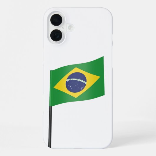 ブラジル国旗 iPhoneケース (裏面)