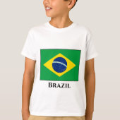 ブラジル国旗 Tシャツ (正面)