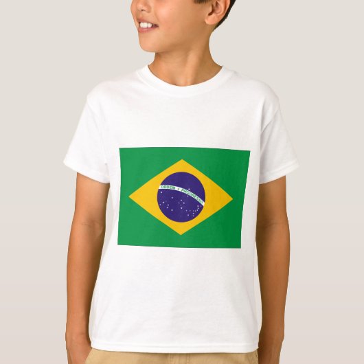 ブラジル国旗 Tシャツ (正面)