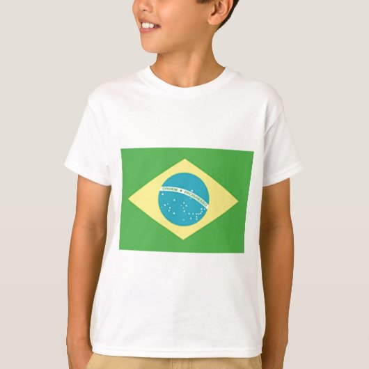 ブラジル国旗 Tシャツ (正面)