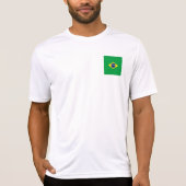 ブラジル国旗 Tシャツ (正面)