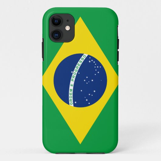 ブラジル国旗iPhone 5 カバー (裏面)
