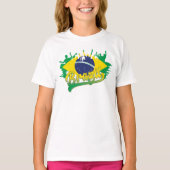 ブラジル国旗Tシャツ Tシャツ (正面)
