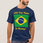 ブラジル国旗Tシャツ Tシャツ (正面)