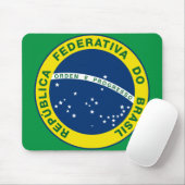 ブラジル国章 マウスパッド (マウス)