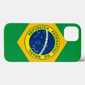 ブラジル国章 Case-Mate iPhoneケース (裏面 (横))