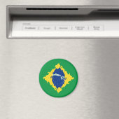 ブラジル地帯国旗 マグネット (インサイチュ (食洗機))