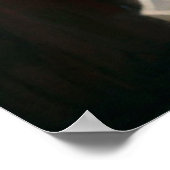 ブラジル女性ポートレート油彩画ポスター ポスター (角)