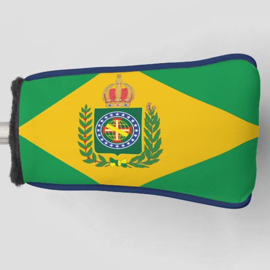 ブラジル帝国国旗 ゴルフヘッドカバー (正面)