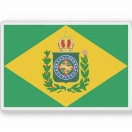 ブラジル帝国国旗（1853年～1889年） シール