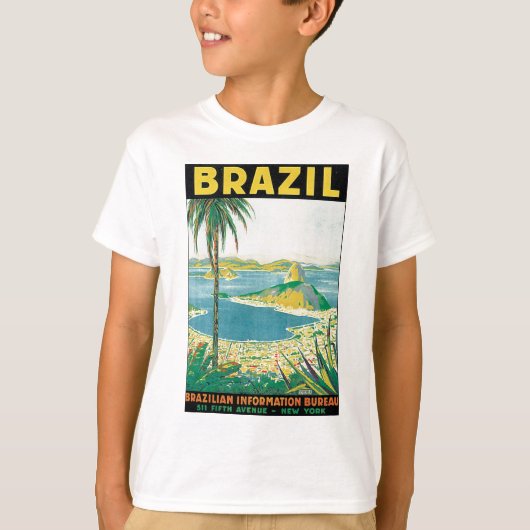ブラジル情報局 Tシャツ (正面)