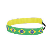ブラジル愛国国旗 アスレチックヘッドバンド (右)