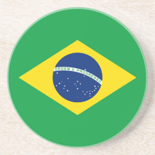 ブラジル愛国国旗 コースター