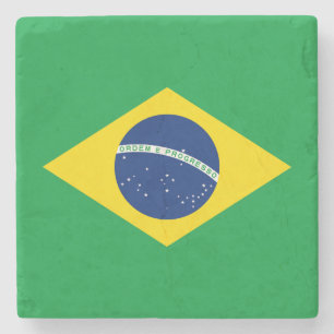 ブラジル愛国国旗 ストーンコースター