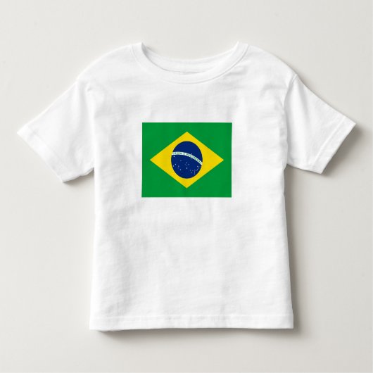 ブラジル愛国国旗 トドラーTシャツ (正面)