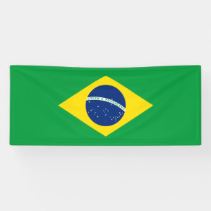 ブラジル愛国国旗 横断幕
