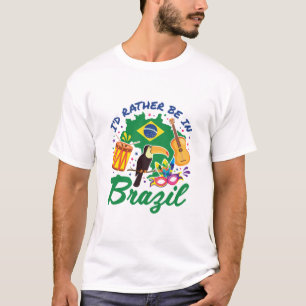 ブラジル旅行のお土産に行きたい Tシャツ