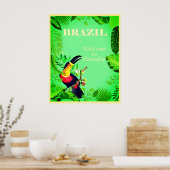 ブラジル旅行ポスター ポスター (キッチン)