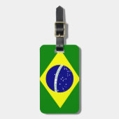 ブラジル旅行ラベル ラゲッジタグ (正面縦)