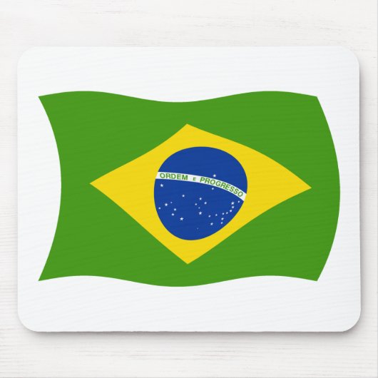 ブラジル旗マウスパッド マウスパッド (正面)