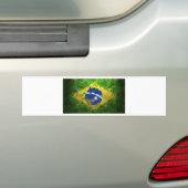 ブラジル旗 バンパーステッカー (車上)