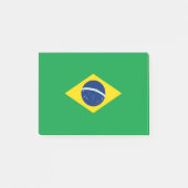 ブラジル旗 ポストイット (正面)
