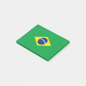 ブラジル旗 ポストイット (アングル)