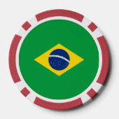 ブラジル旗 ポーカーチップ (裏面)