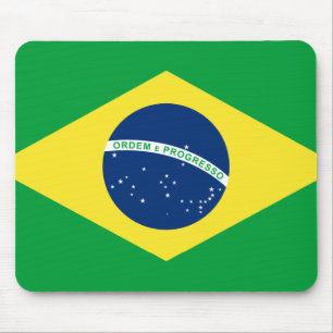 ブラジル旗 マウスパッド