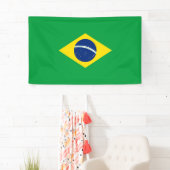 ブラジル旗 横断幕 (インサイチュ)
