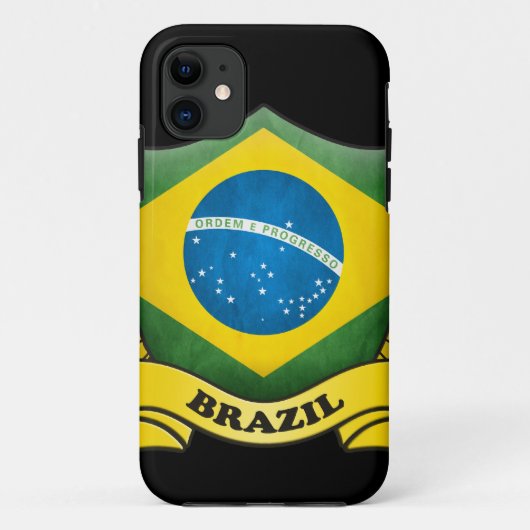 ブラジル旗iPhone 5 カバー (裏面)