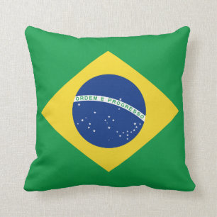 ブラジル旗x旗枕 クッション