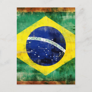 ブラジル旧国旗 ポストカード
